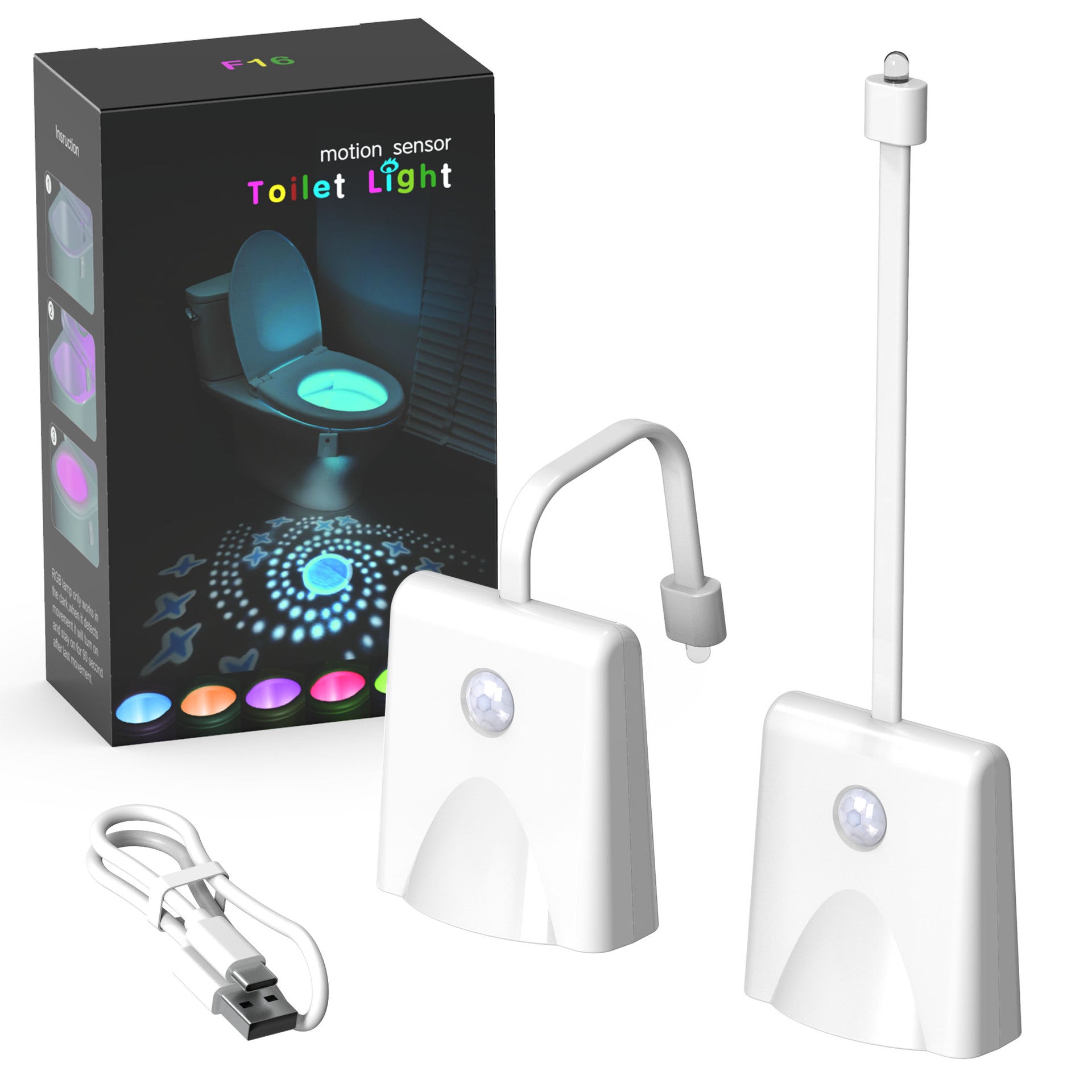 Rechargeable Toilet  Night Lamp