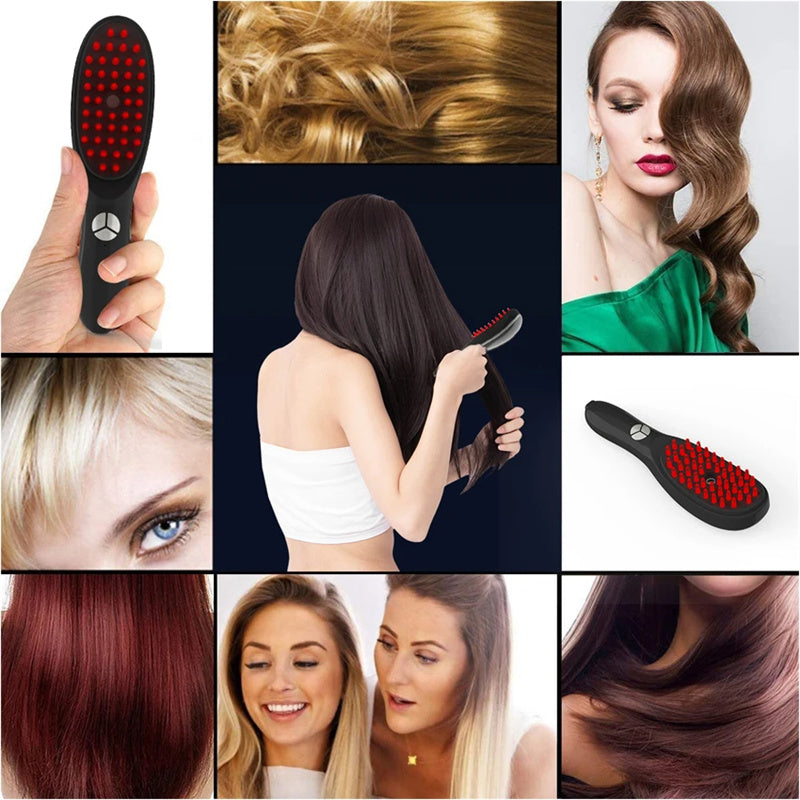 Phototherapy Hair Regrowth Brush