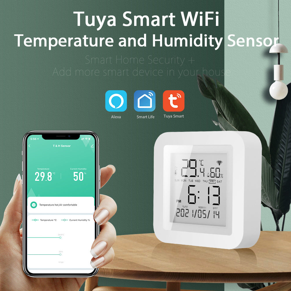 Smart Wifi Temperature And Humidity Detector