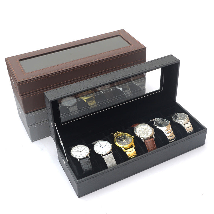 Watch Storage Box Leather Gift Watch Box