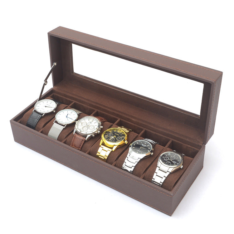 Watch Storage Box Leather Gift Watch Box