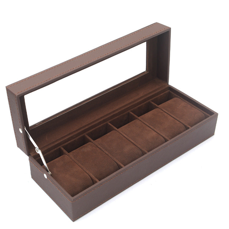 Watch Storage Box Leather Gift Watch Box