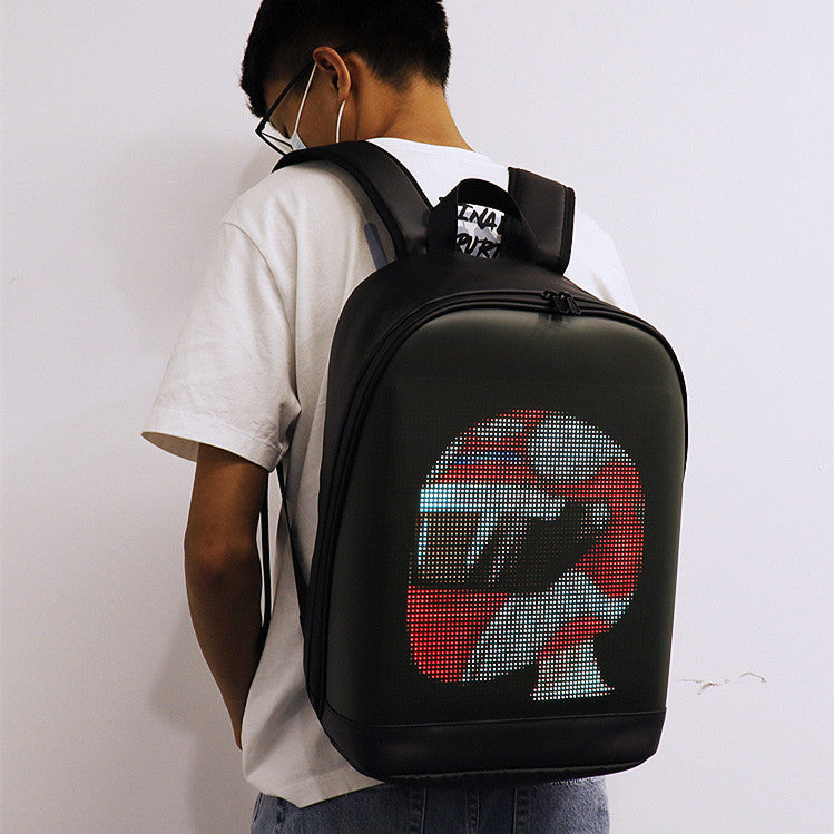 Smart Backpack LED Display Waterproof