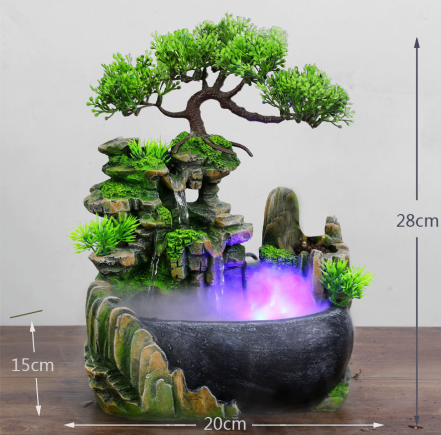 Rockery Fontane Fish Tank Humidifier