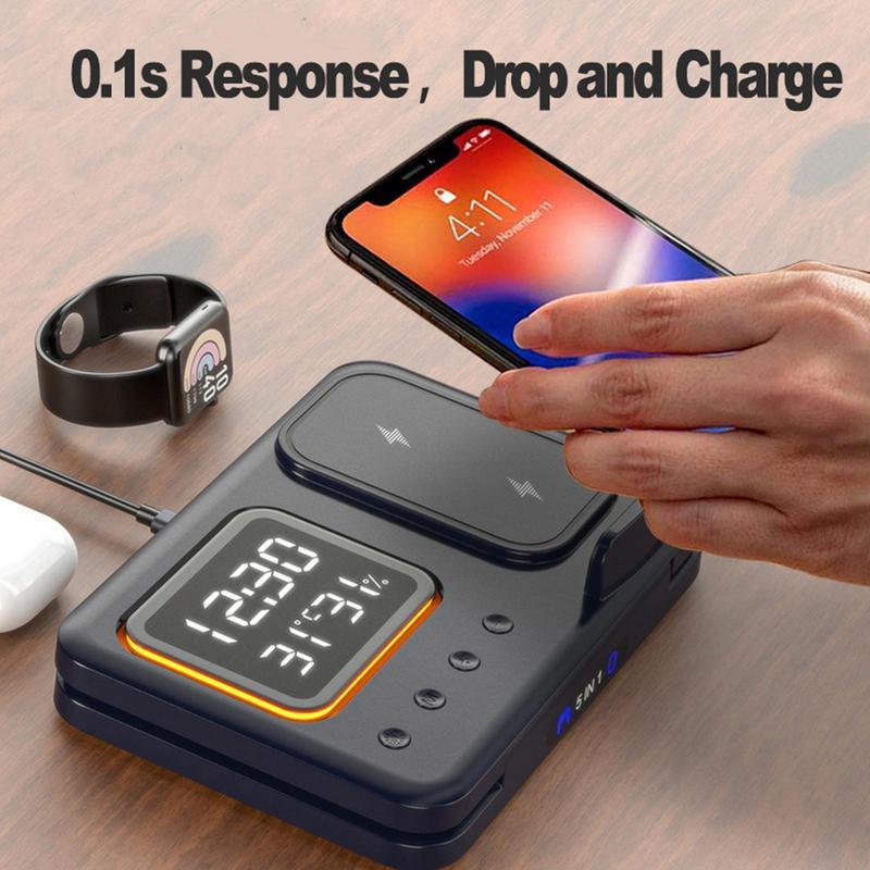 Wireless Chargers Stand 5In1