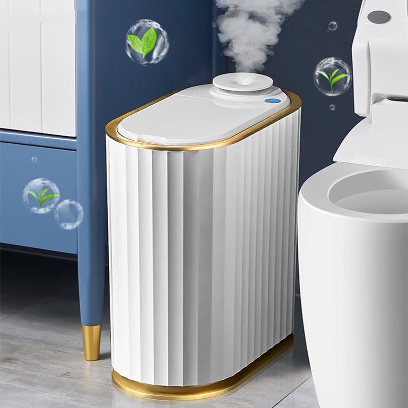 Smart aromatherapy trash can