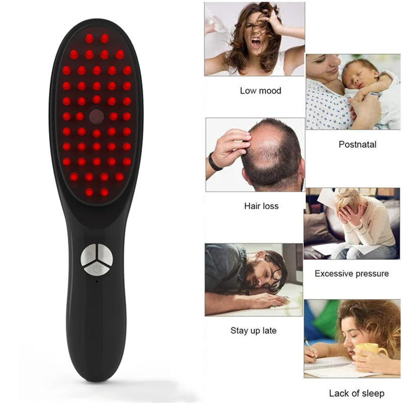 Phototherapy Hair Regrowth Brush