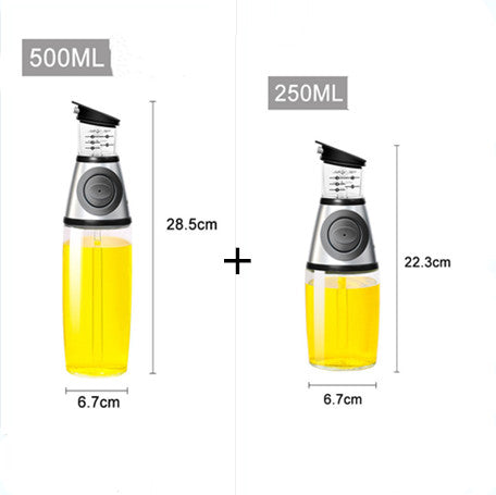 Measurable Glass Bottle