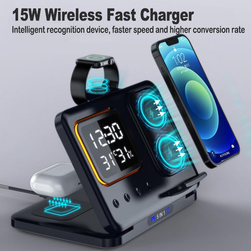 Wireless Chargers Stand 5In1