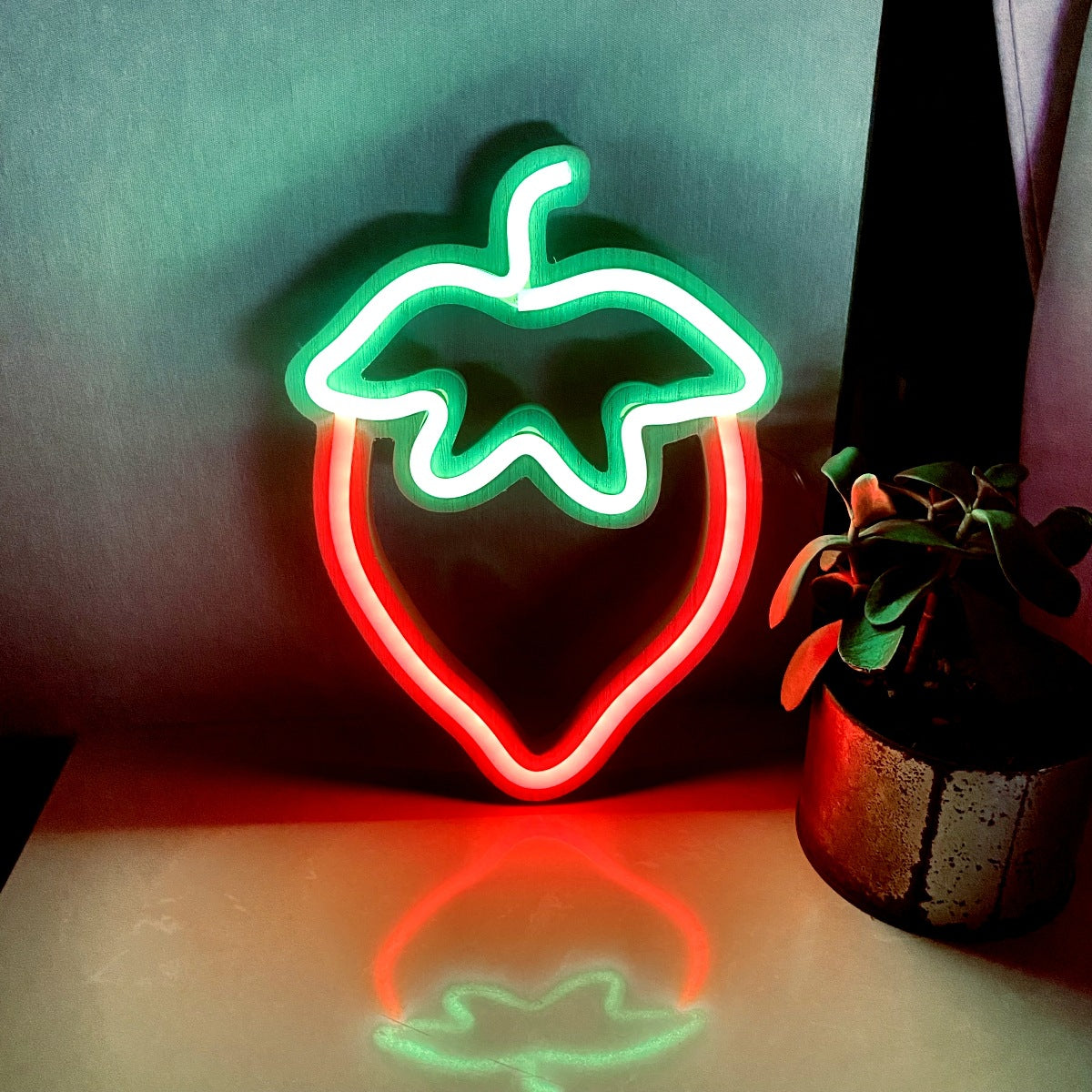 Strawberry Neon Lamp