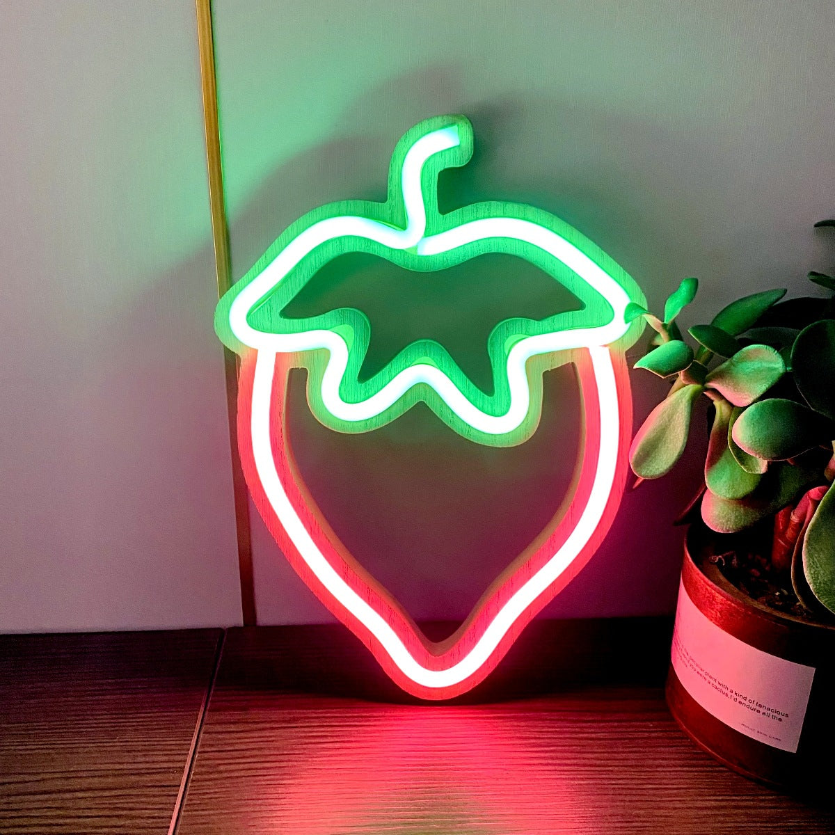 Strawberry Neon Lamp