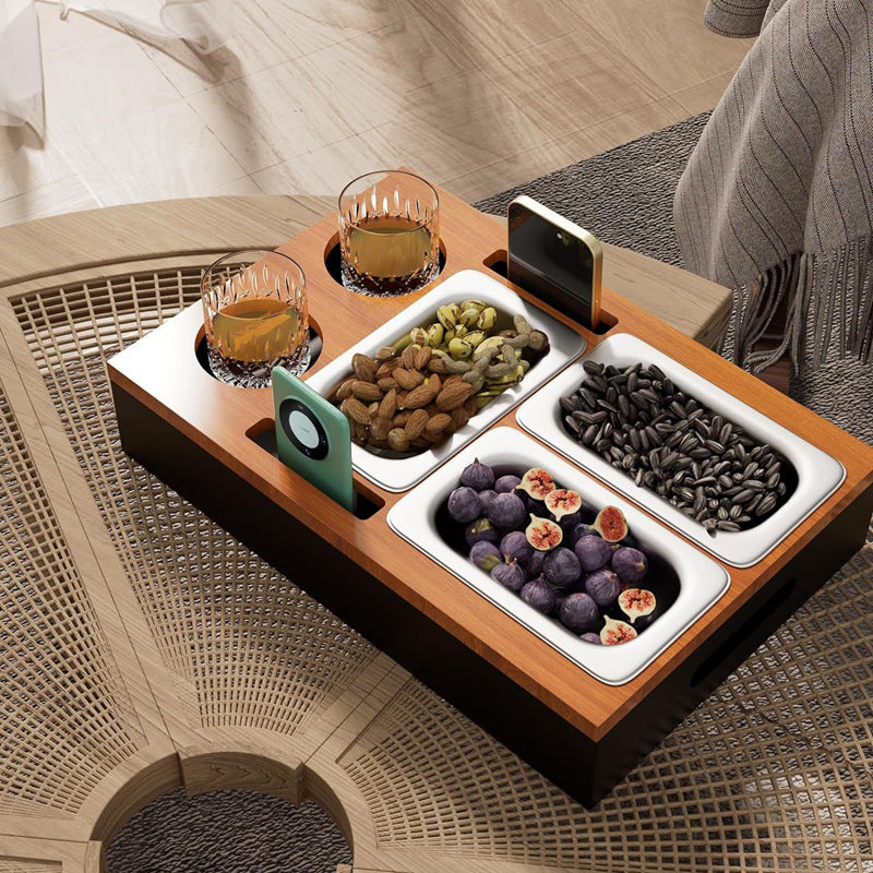 Wooden Snack Tray