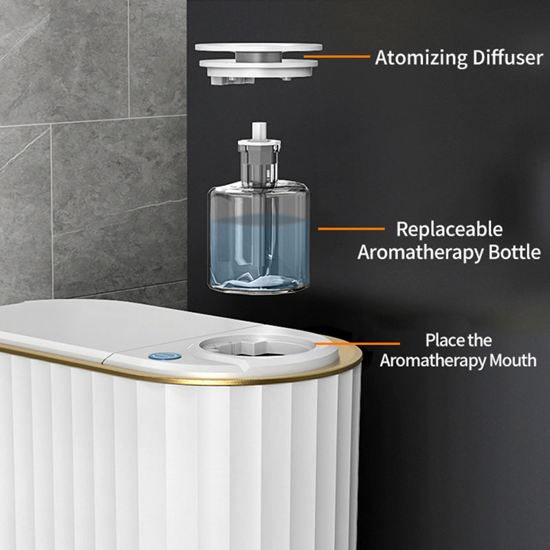 Smart aromatherapy trash can