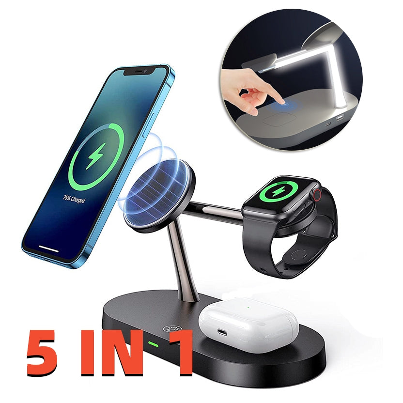 5in1 Magnetic Wireless Charger