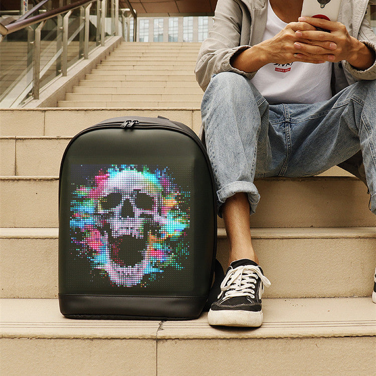 Smart Backpack LED Display Waterproof